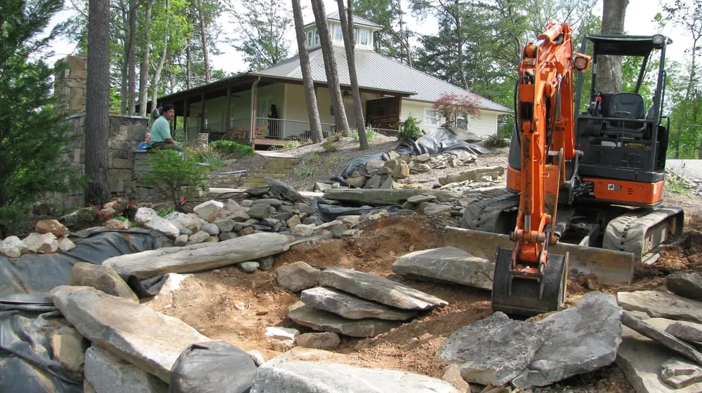 Reliable landscape design with custom design in Franklin, NC by Acorn Landscape