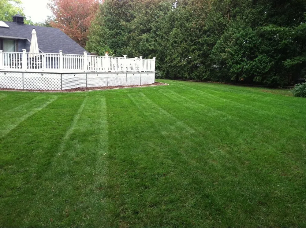 Custom residential landscaping in Burlington, MA by Acorn Landscaping & Masonry
