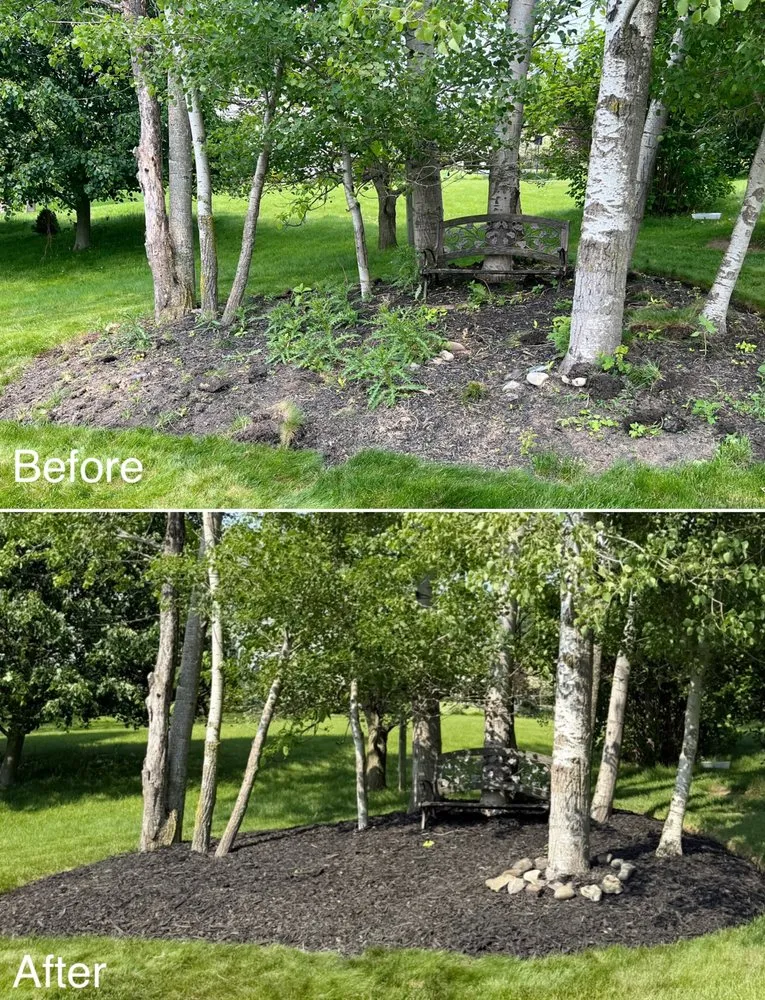 Affordable outdoor landscaping with custom design across Victor, NY - Acorn Landscaping