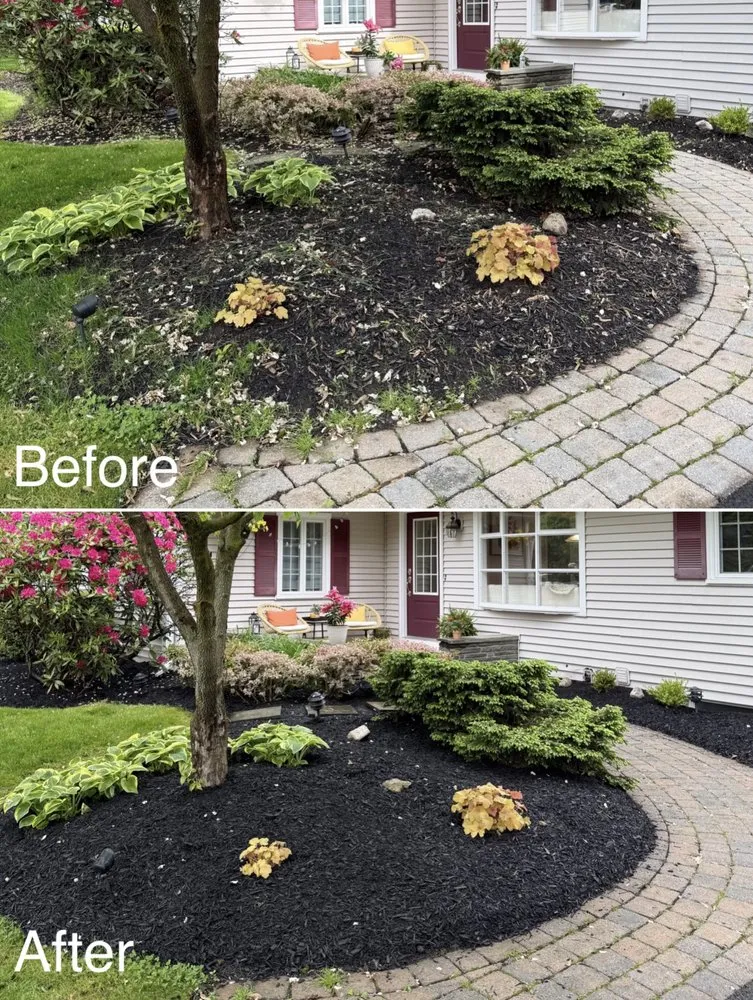 Professional residential landscaping in Victor, NY by Acorn Landscaping
