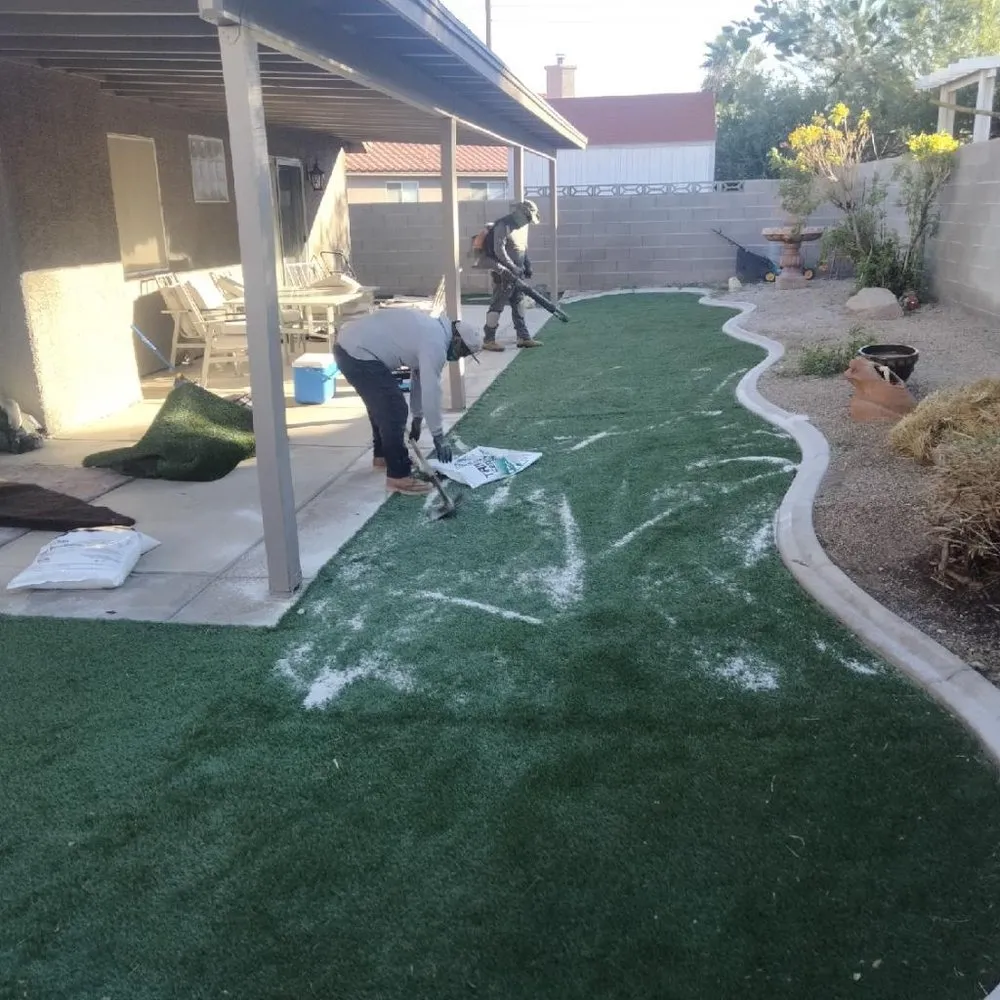 Professional garden landscaping in North Las Vegas, NV - Acosta Complete Lawn Services