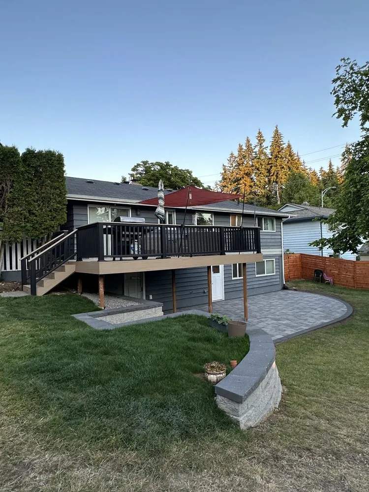 Affordable landscape design in Lynnwood, WA by Acosta Landscape and Pavers