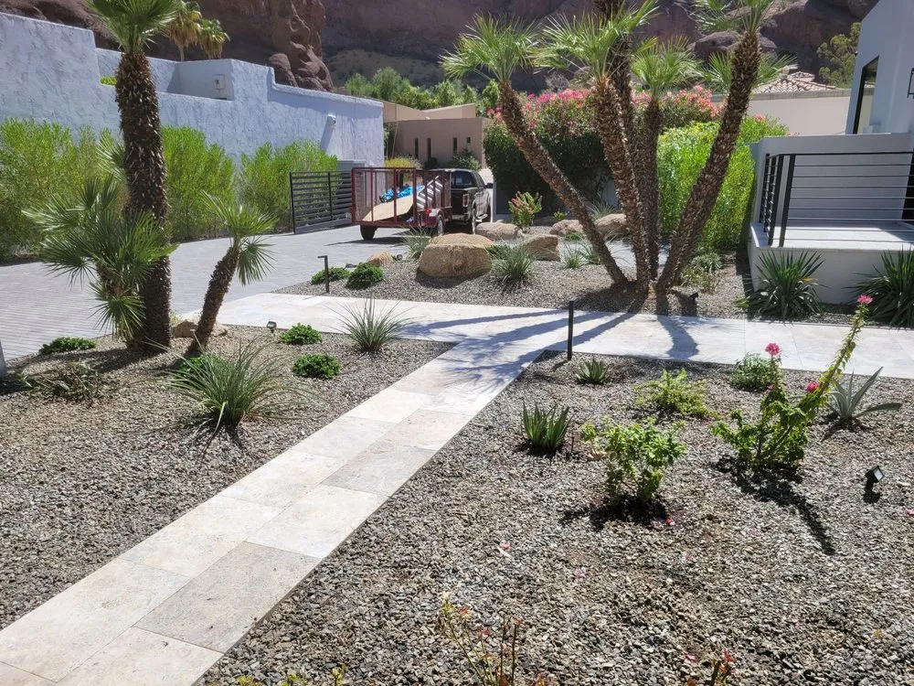Professional lawn care service with custom design across Chandler, AZ - Acosta Landscapes