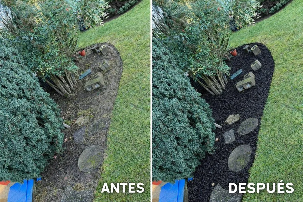 Custom landscape installation in Beaverton, OR - Acosta Nambo Landscaping