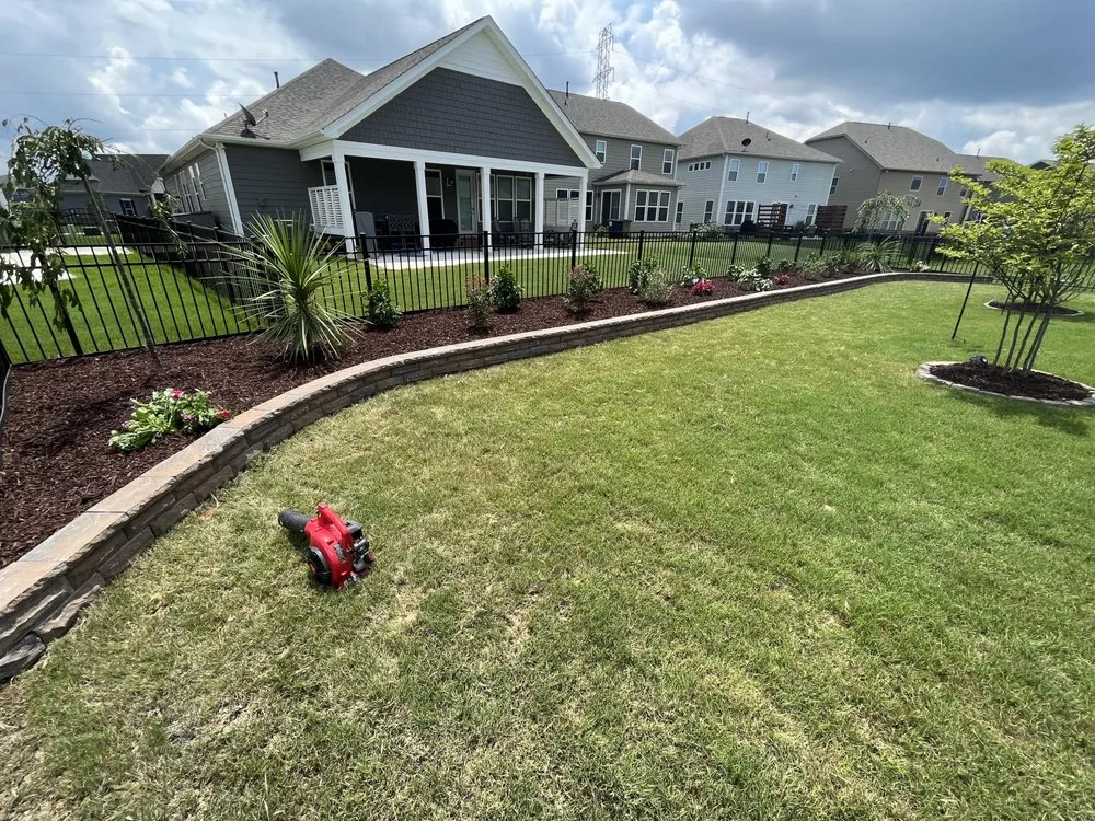 Custom lawn mowing service for outdoor upgrades across Concord, NC - Acres Group
