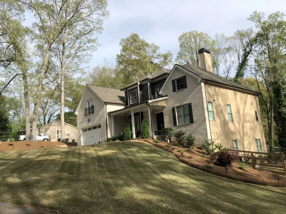 Reliable landscape installation with custom design in Kennesaw, GA by Acres of Green Landscape and Pressure Wash