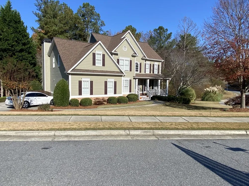 Custom yard cleanup service for residential properties in Kennesaw, GA by Acres of Green Landscape and Pressure Wash