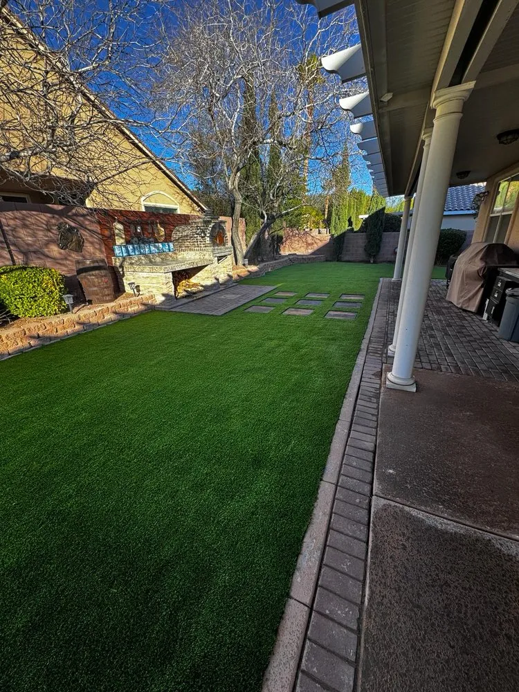 Trusted landscape design for beautiful yards in Las Vegas, NV by Acrew Landscape
