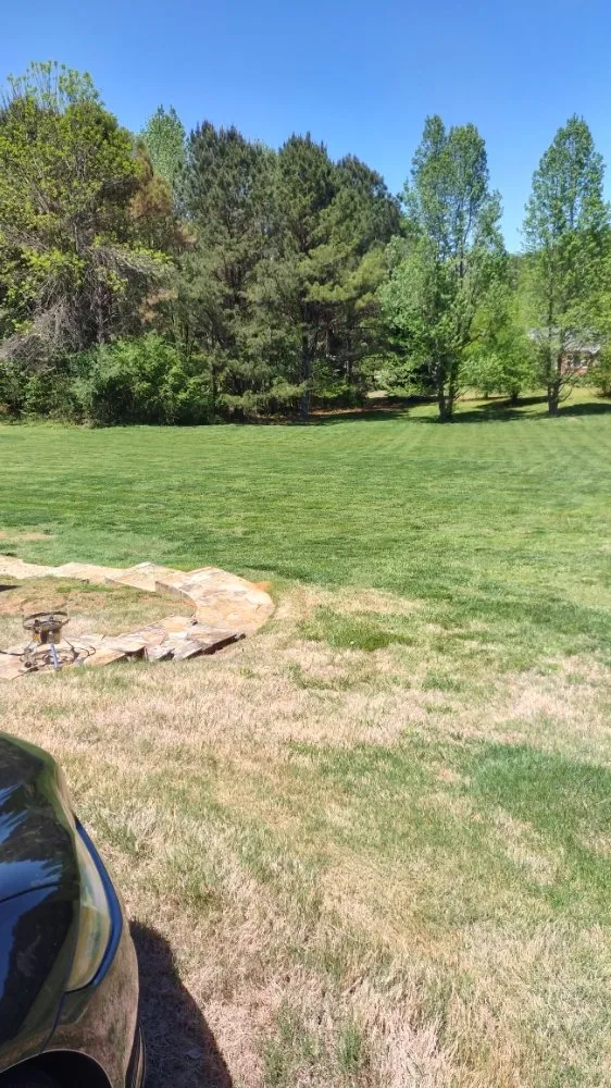 Local yard cleanup service for residential properties in Union City, GA by AC&T Landscaping