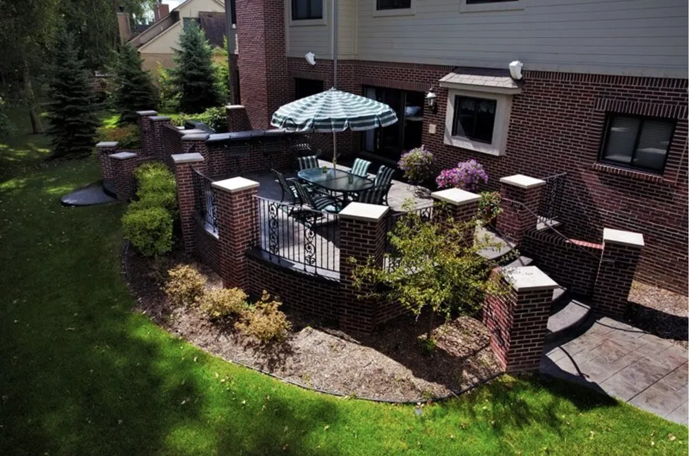 Trusted garden landscaping for beautiful yards in Canton, MI by Action Concrete & Landscaping Services