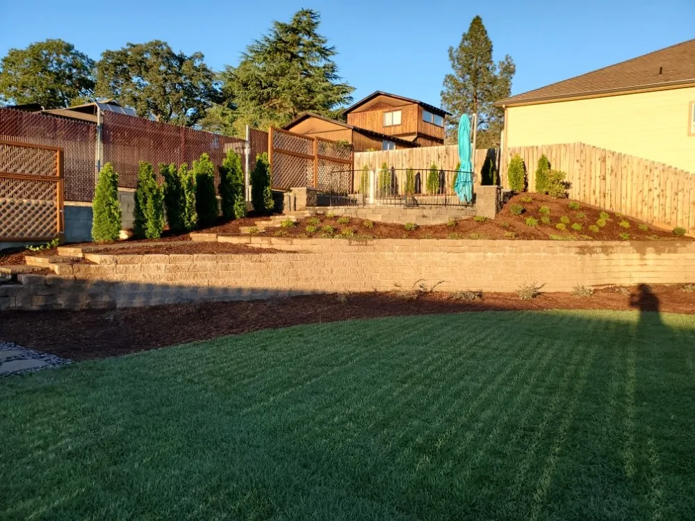 Professional garden landscaping for outdoor upgrades across Talent, OR - Action Irrigation