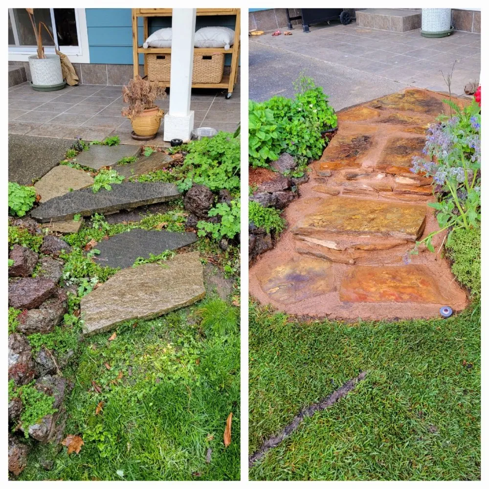 Custom garden landscaping in Talent, OR by Action Irrigation