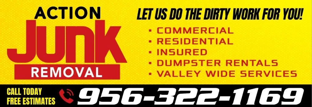 Reliable lawn care service experts serving McAllen, TX - Action Junk Removal