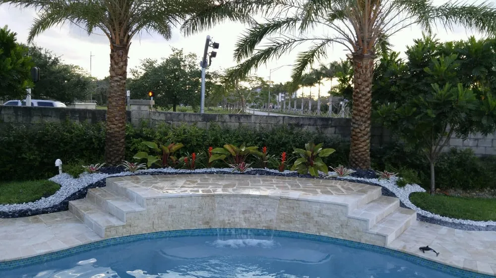 Trusted lawn mowing service with custom design across Miami, FL - Action Landscaping Service