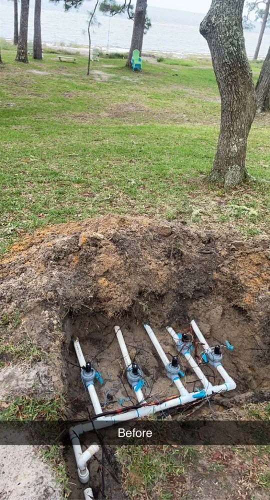 Professional lawn mowing service in Crawfordville, FL by Action Lighting Services