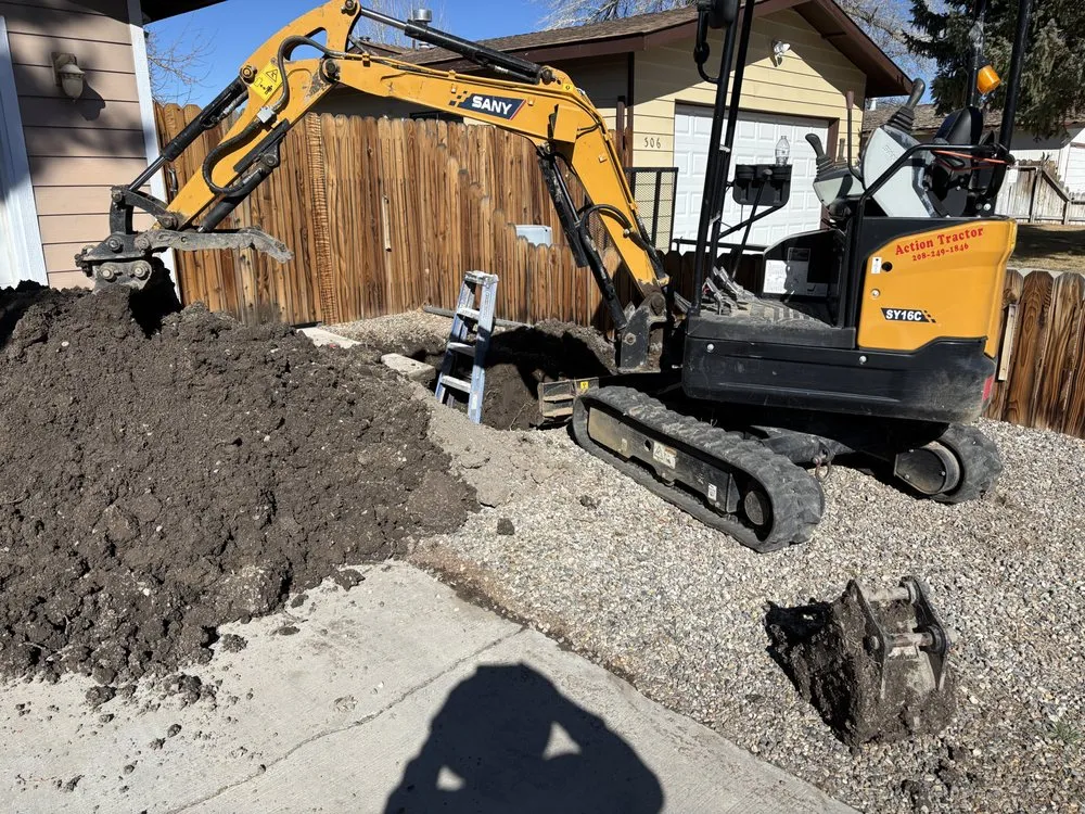 Custom yard maintenance for homes in Yerington, NV by Action Tractor Services