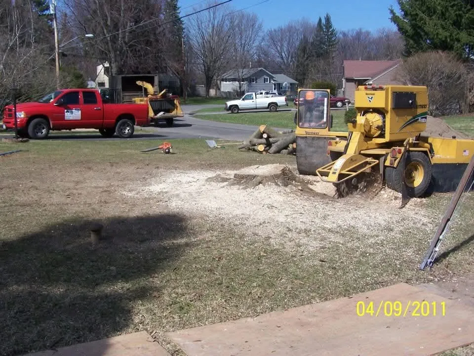 Custom lawn mowing service with custom design across Fulton, NY - Action Tree & Landscaping