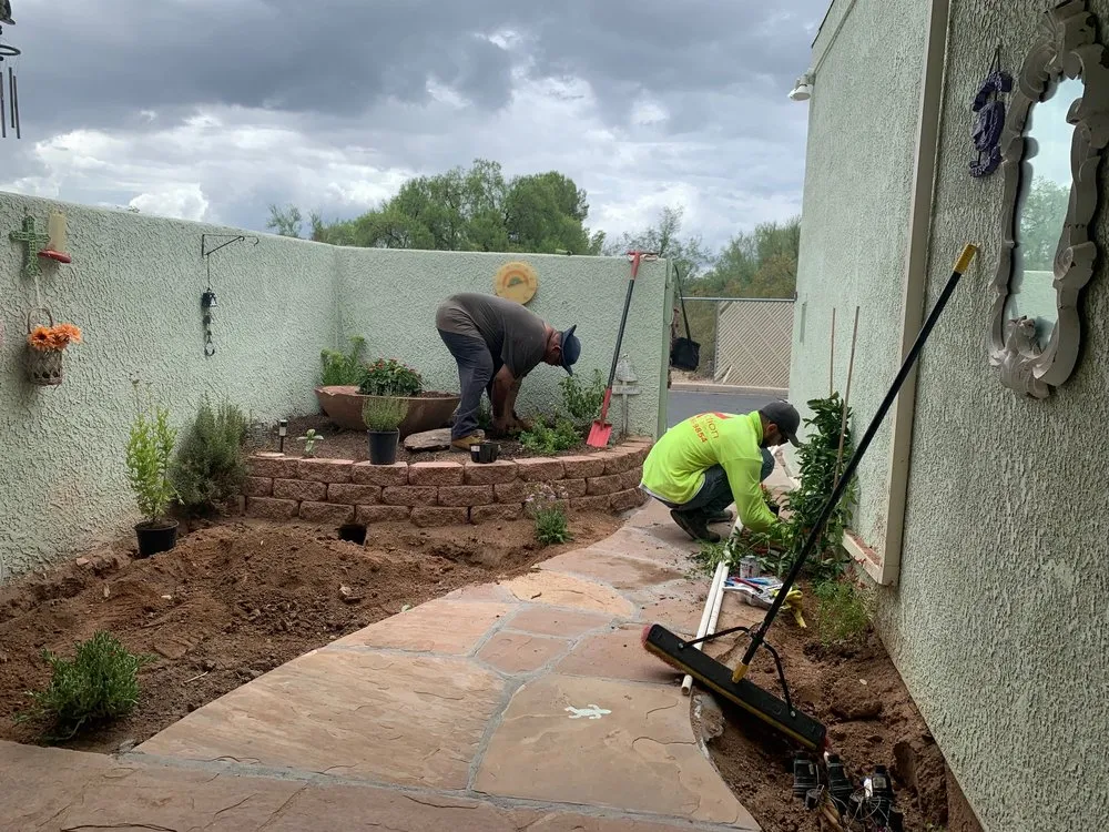 Trusted landscape installation in Tucson, AZ by Action Yard and Tree Service