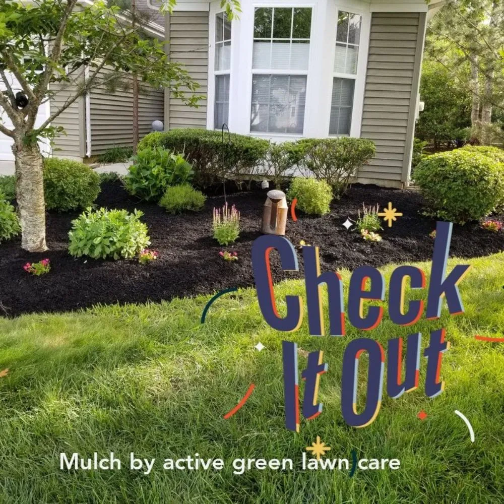 Custom garden landscaping in Pleasantville, NJ by Active Green Lawn Care