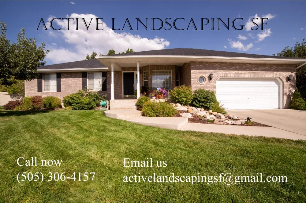 Trusted landscape installation in Santa Fe, NM by Active Landscaping SF