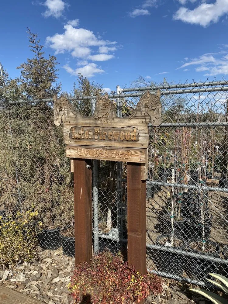 Custom landscape design in Acton, CA by Acton Firewood and Nursery