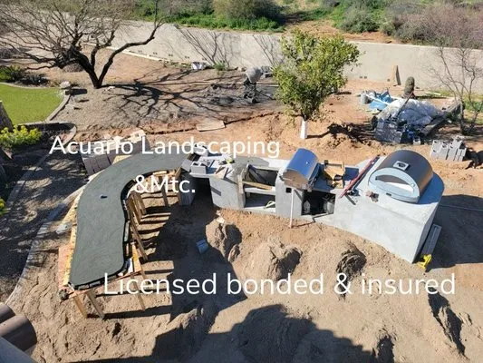 Acuario Landscaping and Maintenance Logo