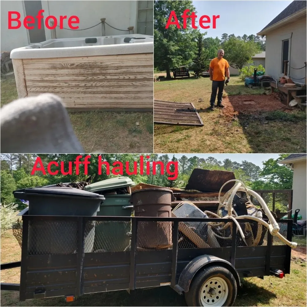 Expert outdoor landscaping in Lavonia, GA by Acuff Hauling and Junk Removal