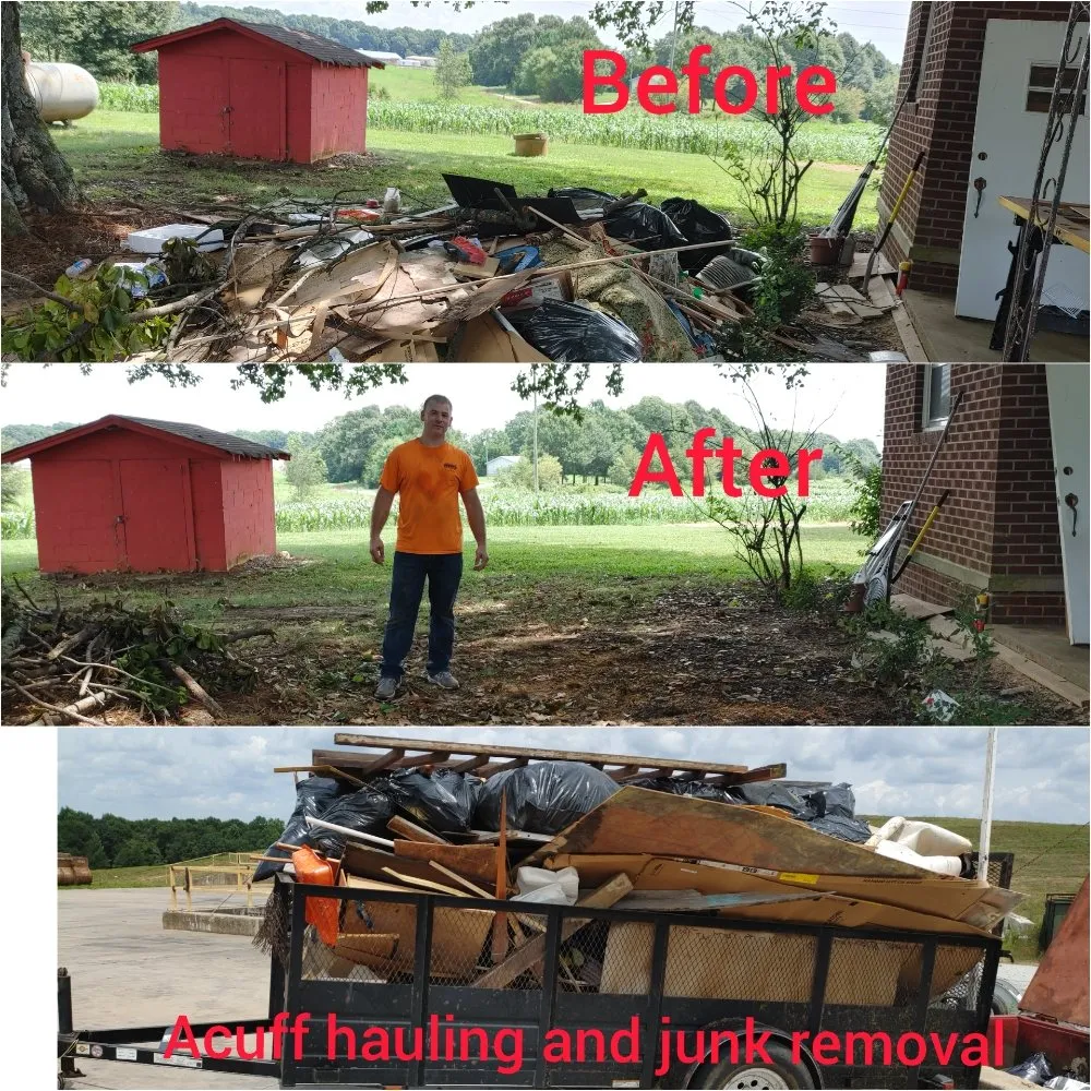 Trusted landscaping services in Lavonia, GA - Acuff Hauling and Junk Removal