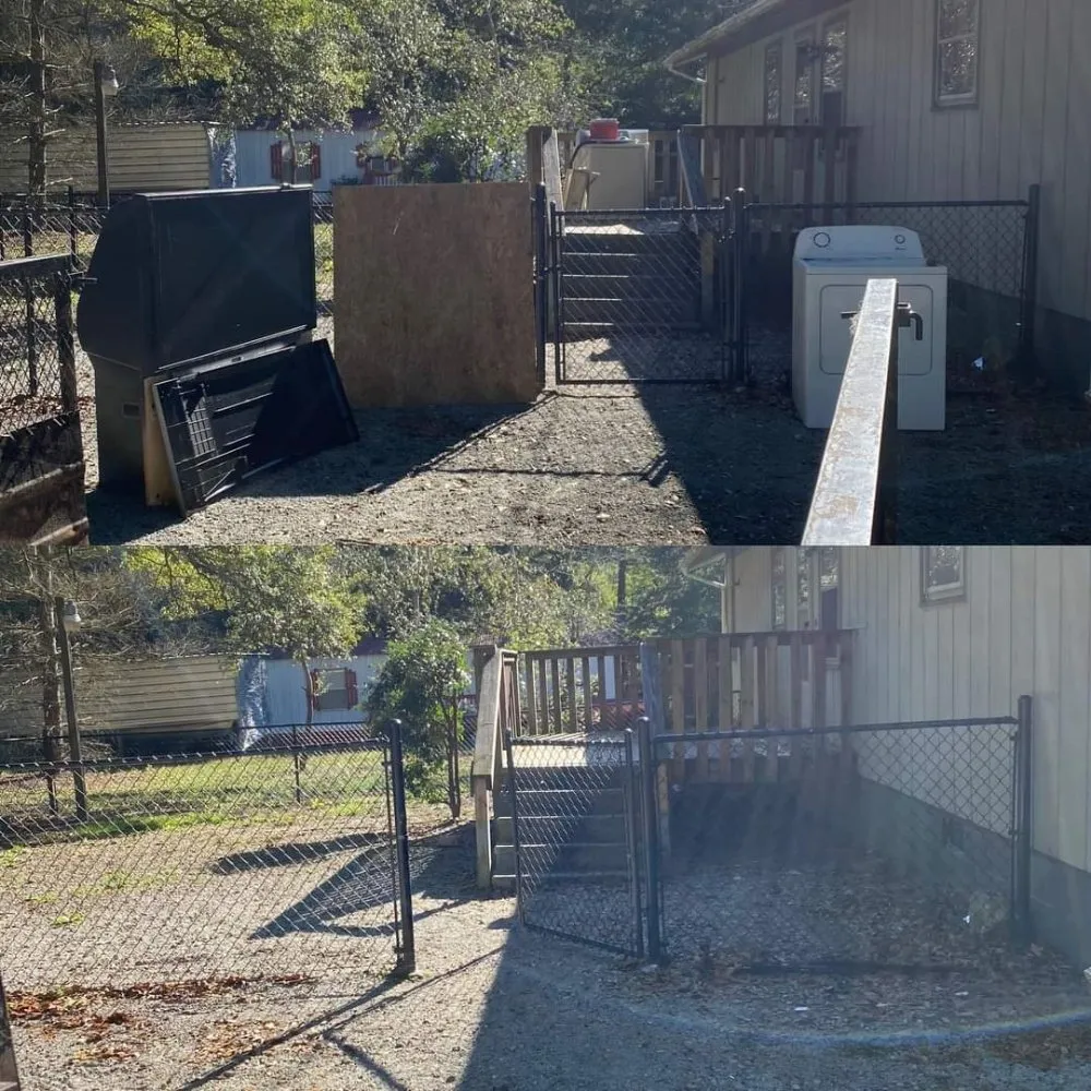 Custom yard cleanup service for year-round maintenance across Lavonia, GA - Acuff Hauling and Junk Removal