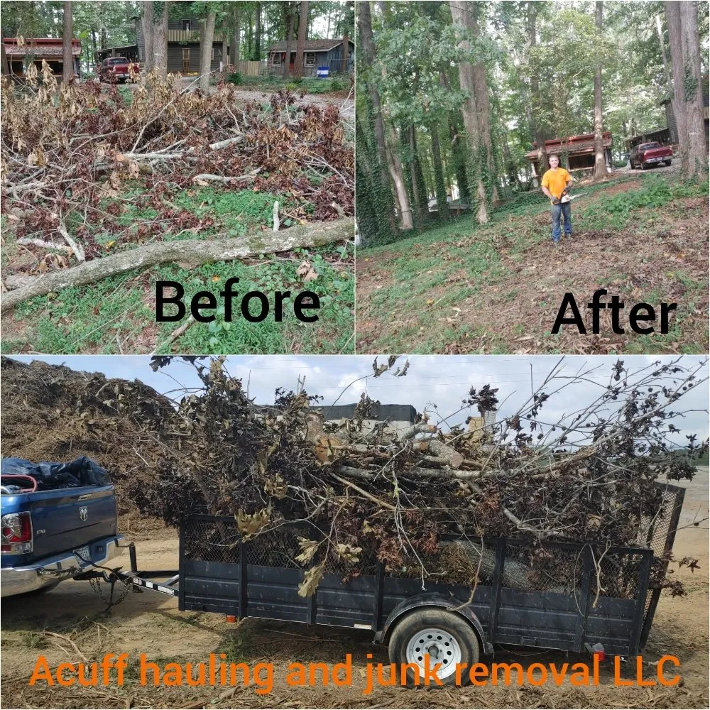 Top-rated outdoor landscaping experts serving Lavonia, GA - Acuff Hauling and Junk Removal