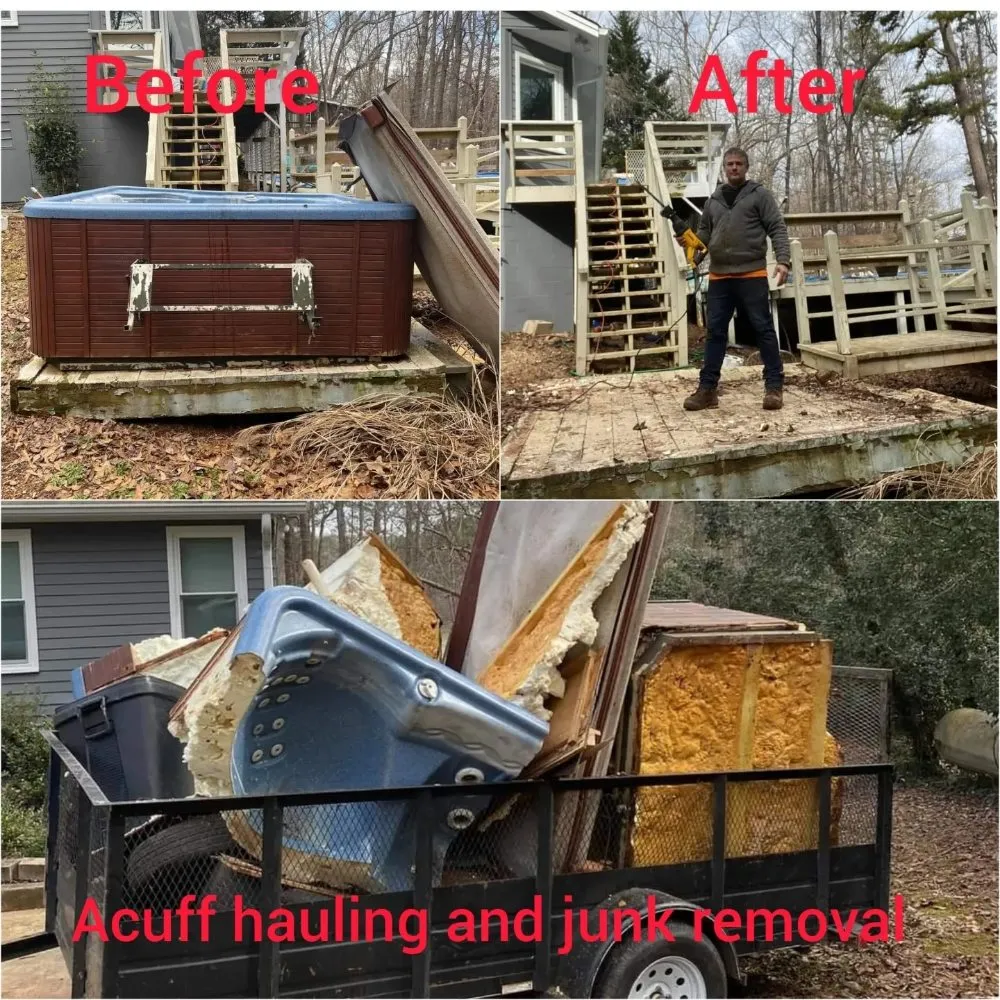 Affordable residential landscaping experts serving Lavonia, GA - Acuff Hauling and Junk Removal