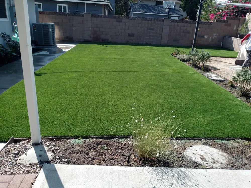 Custom lawn care service in Van Nuys, CA by AD Construction