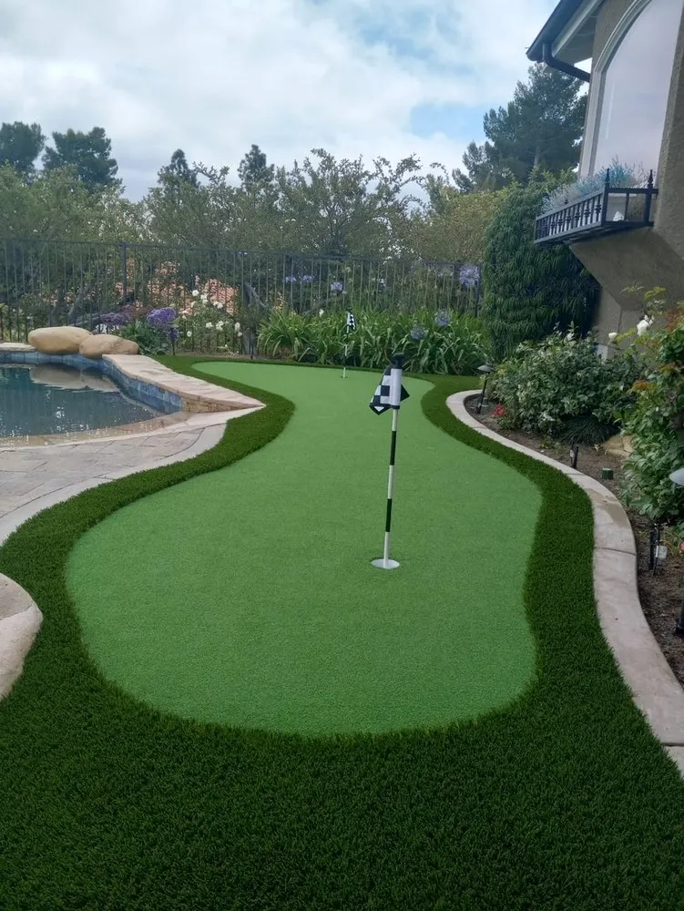 Professional landscape installation in Van Nuys, CA by AD Construction