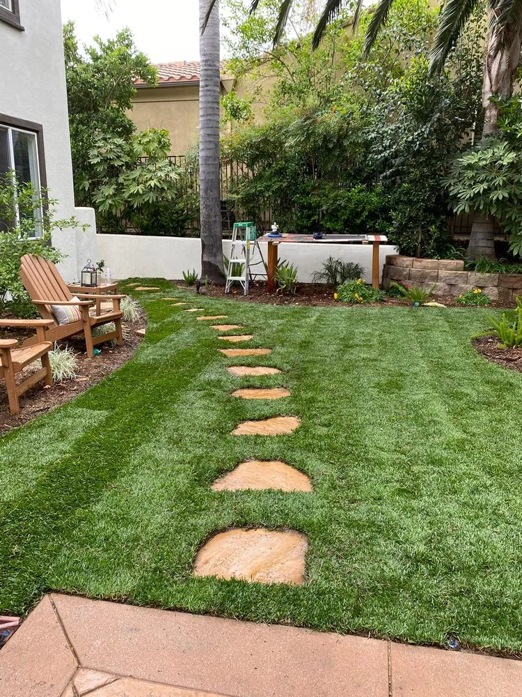 Professional outdoor landscaping near you in Van Nuys, CA by AD Construction