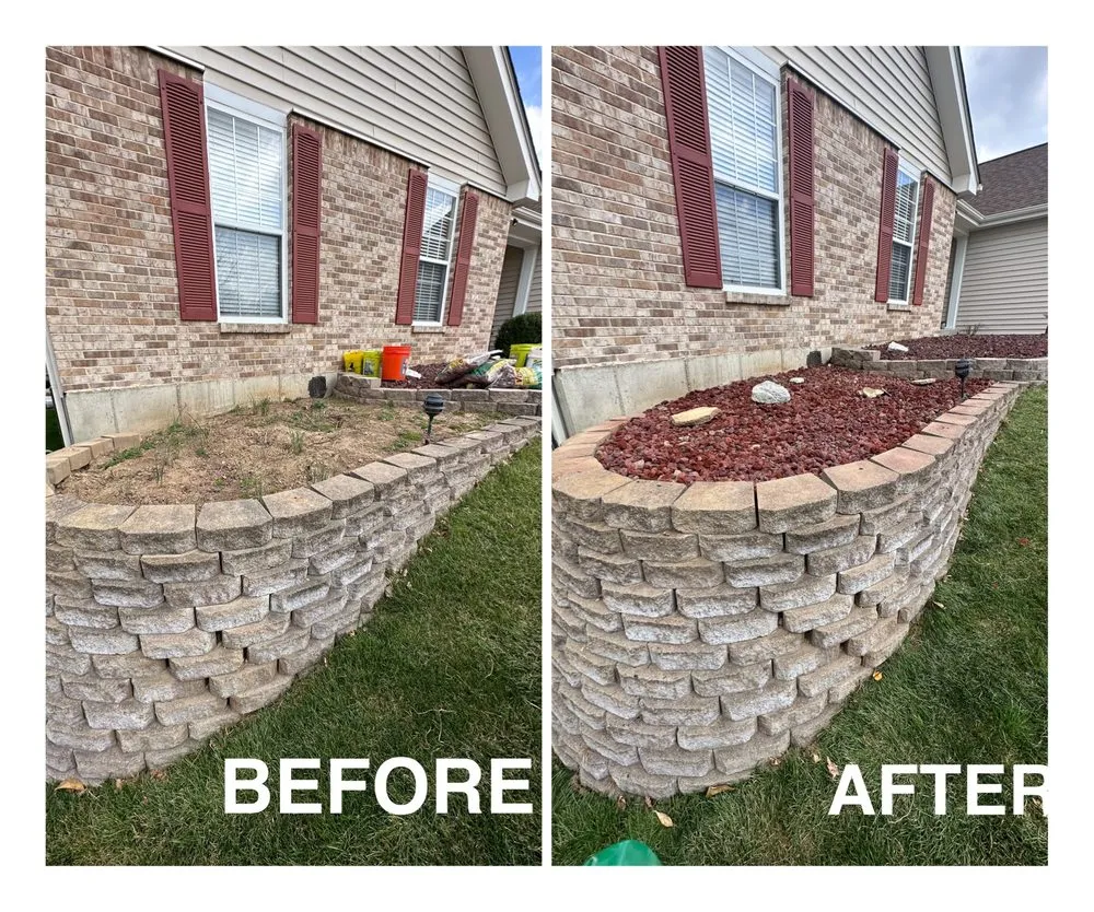 Local outdoor landscaping with custom design in Wildwood, MO by A&D General