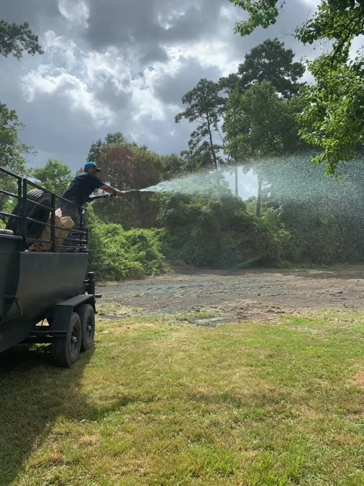 Local yard cleanup service in Magnolia, TX by A&D Hydroseed