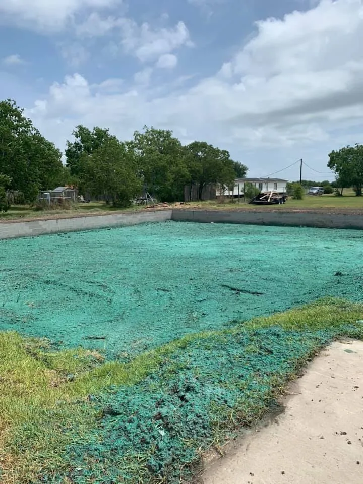 Custom landscape installation in Magnolia, TX by A&D Hydroseed
