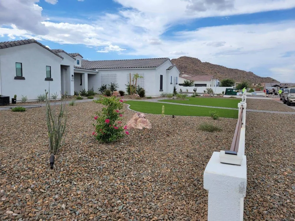 Professional yard maintenance for residential properties across Gilbert, AZ - A&D Landscape