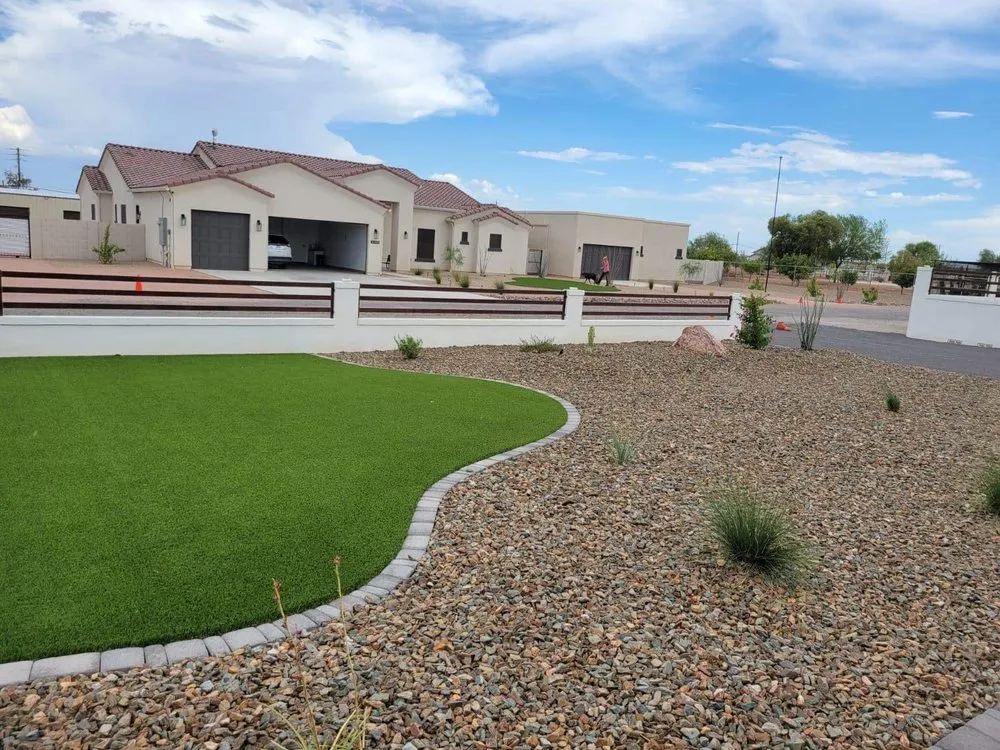 Professional residential landscaping with custom design across Gilbert, AZ - A&D Landscape