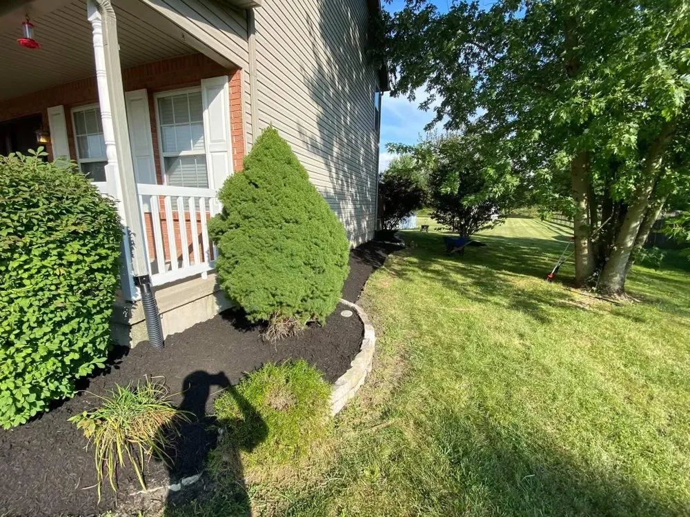 Custom garden landscaping for homes across Liberty Township, OH - A&D Landscaping