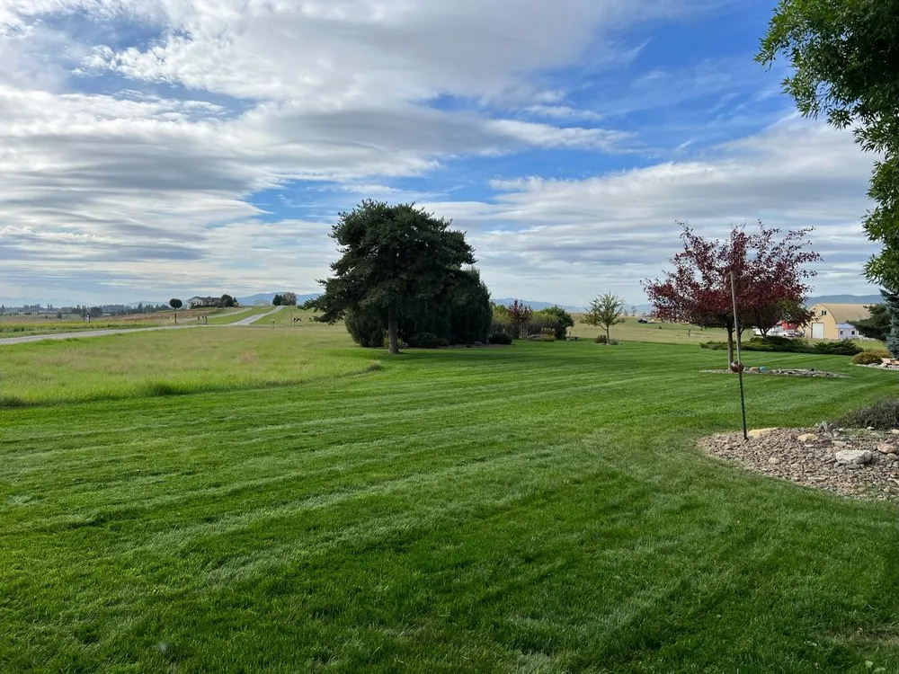 Custom outdoor landscaping for year-round maintenance in Kalispell, MT by A&D Lawn Care