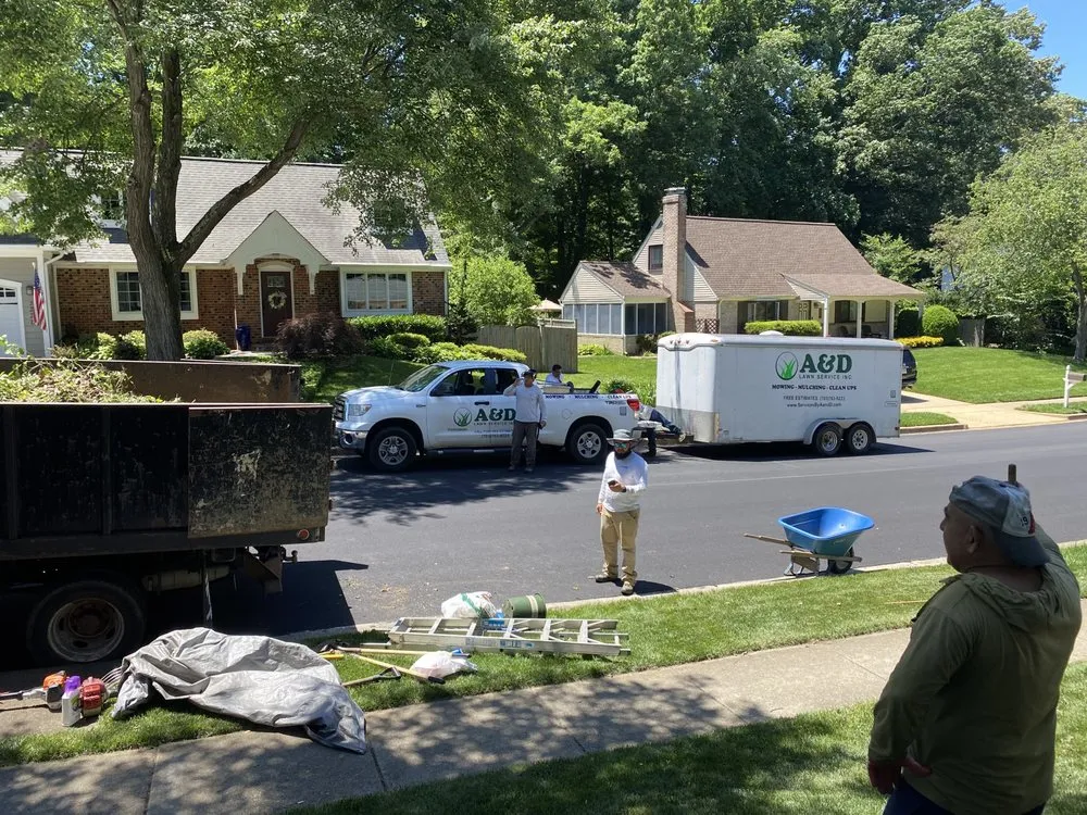 Expert residential landscaping for beautiful yards across Annandale, VA - A&D Lawn Service