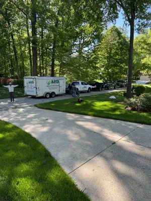 A&D Lawn Service Logo