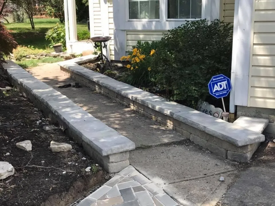 Top-rated lawn mowing service with custom design in Westerville, OH by AD Outdoor Solutions