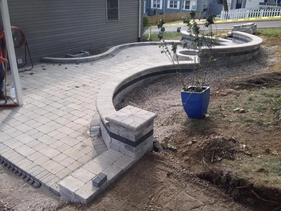 Affordable garden landscaping in Westerville, OH by AD Outdoor Solutions