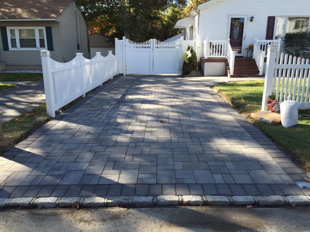 Local lawn care service for homes in Medford, NY by AD Paving & Masonry