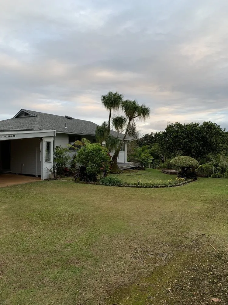 Custom residential landscaping for year-round maintenance in Anahola, HI by A&D Yard Care