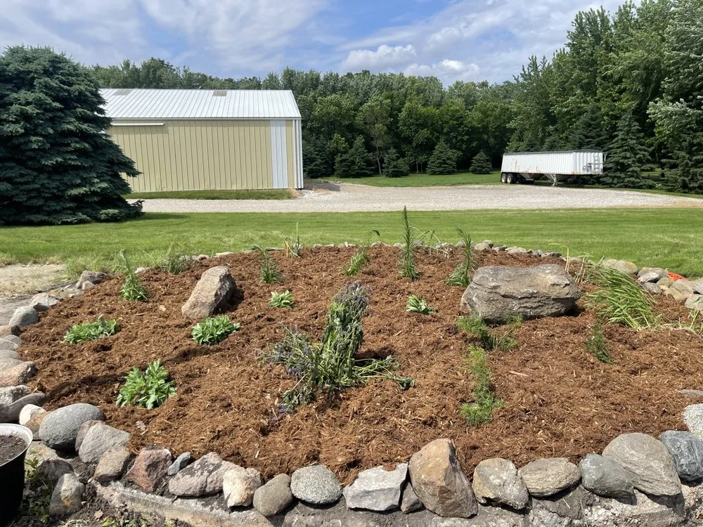 Reliable garden landscaping for beautiful yards across Ledyard, IA - Adam Pedersen Landscaping