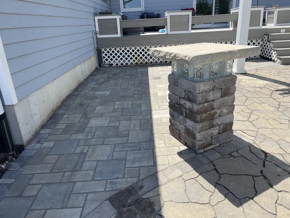 Local landscape installation in Ledyard, IA by Adam Pedersen Landscaping