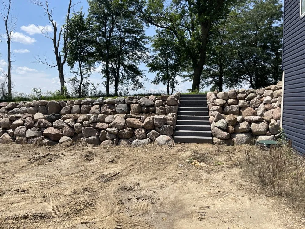 Professional residential landscaping in Ledyard, IA by Adam Pedersen Landscaping